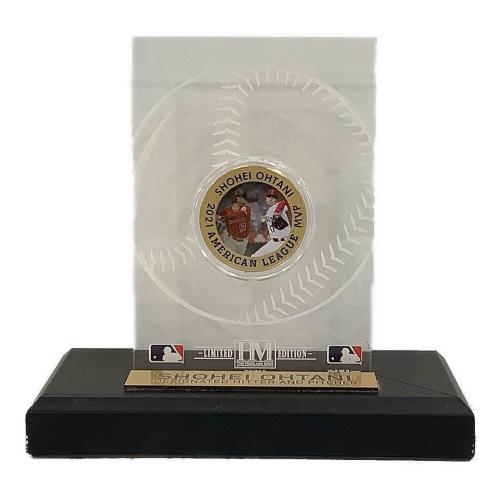 大谷翔平 2021MVP記念コイン アクリルデスクスタンド付き