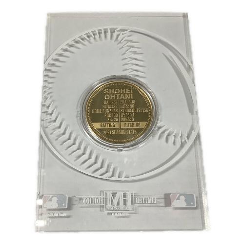 大谷翔平 2021MVP記念コイン アクリルデスクスタンド付き