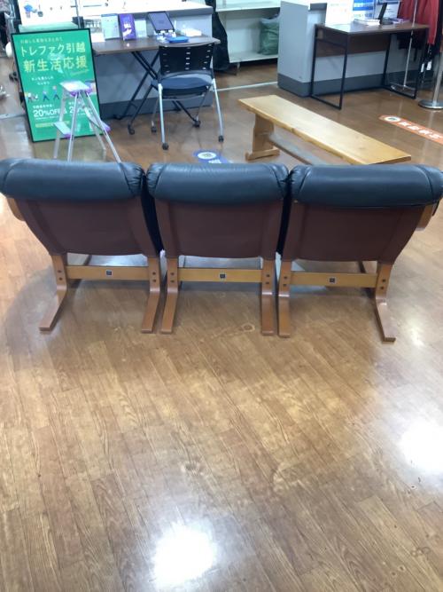 FUJI FURNITURE (フジファニチア) セパレートソファー @ ブラウン×ブラック AGIO