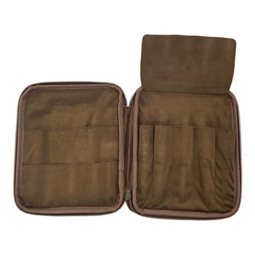 &Liebe (アンドリーベ) ペンケース ブラウン