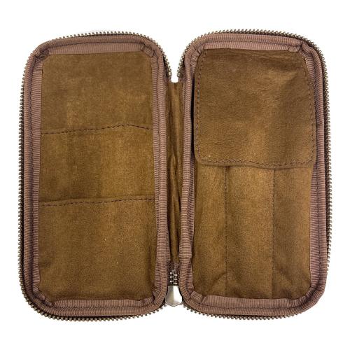 &Liebe(アンドリーベ) ペンケース ブラウン