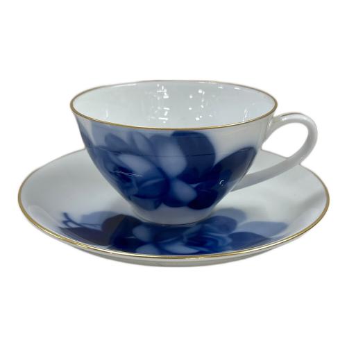 大倉陶園 (オオクラトウエン) カップ&ソーサー ブルーローズ(8211)