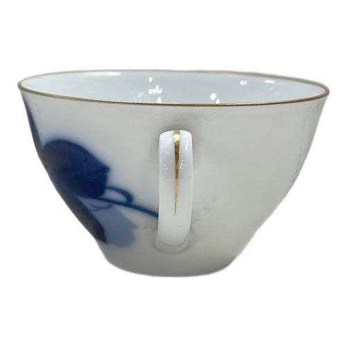 大倉陶園 (オオクラトウエン) カップ&ソーサー ブルーローズ(8211)