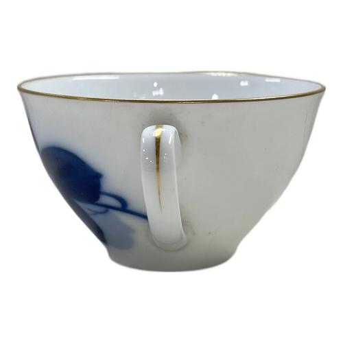 大倉陶園 (オオクラトウエン) カップ&ソーサー 2 ブルーローズ(8211)