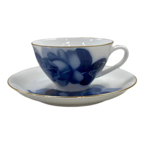 大倉陶園 (オオクラトウエン) カップ&ソーサー ブルーローズ(8211)