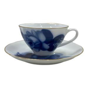 大倉陶園 (オオクラトウエン) カップ&ソーサー ブルーローズ(8211)
