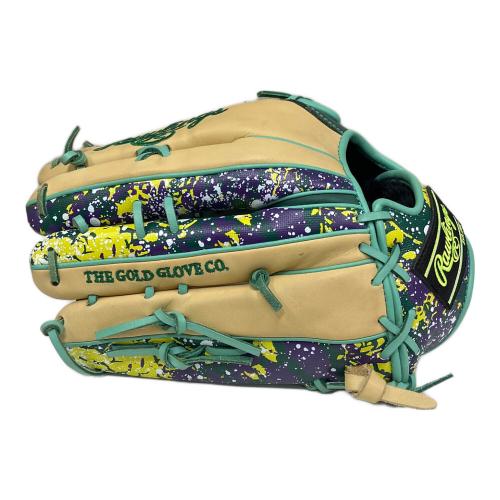 RAWLINGS (ローリングス) HOH BLIZZARD&Wizard グローブ ベージュ×ライトグリーン