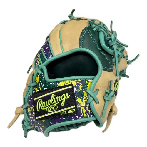 RAWLINGS (ローリングス) HOH BLIZZARD&Wizard グローブ ベージュ×ライトグリーン