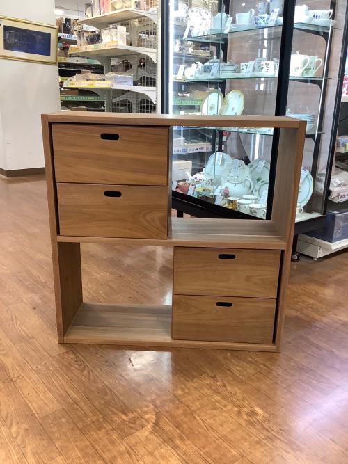 無印良品 (ムジルシリョウヒン) スタッキングシェルフ ナチュラル