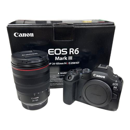 CANON (キャノン) ミラーレスカメラ 7084C009 EOS R6 Mark III RF24-105ｍｍF4L IS USM KIT