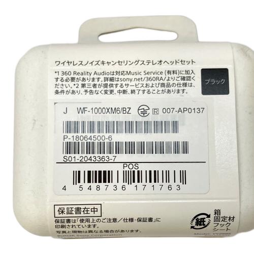 SONY (ソニー) イヤホン WF-1000XM6