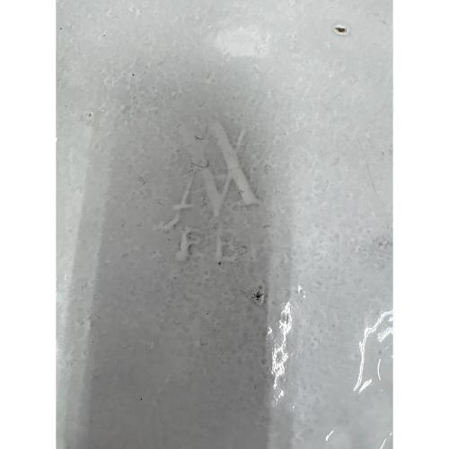 ASTIER de Villatte (アスティエ・ド・ヴィラット) Drapeディナープレート ホワイト