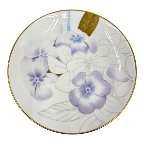 ROYAL COPENHAGEN (ロイヤル・コペンハーゲン) カップ&ソーサー ホワイト×パープル フローラ