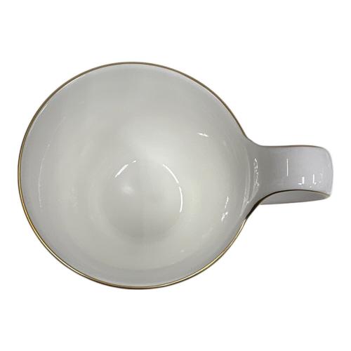 ROYAL COPENHAGEN (ロイヤル・コペンハーゲン) カップ&ソーサー ホワイト×パープル フローラ