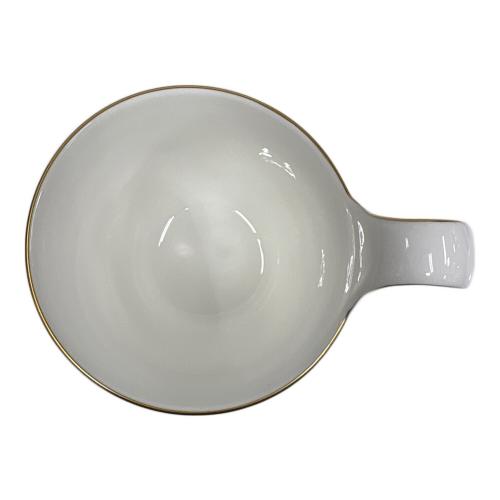 ROYAL COPENHAGEN (ロイヤル・コペンハーゲン) カップ&ソーサー ホワイト×パープル フローラ