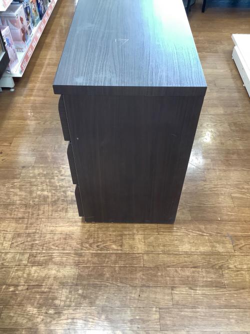 ニトリ ワイドチェスト 114 ダークブラウン