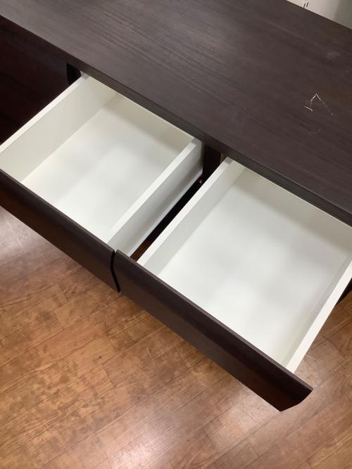 ニトリ ワイドチェスト 114 ダークブラウン