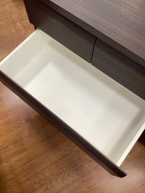 ニトリ ワイドチェスト 114 ダークブラウン