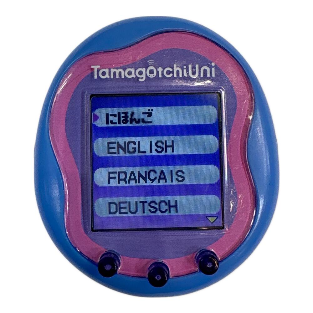 たまごっちユニ ブルー tamagotchi uni バンダイ　動作確認済 BANDAI (バンダイ) Tamagotchi Uni 本体のみ 動作確認済 たまごっち