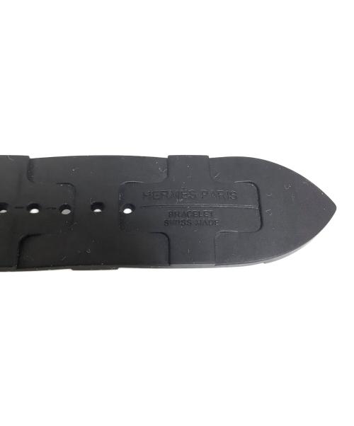 HERMES (エルメス) AppleWatch用バンド シンプルトゥール ラバーストラップ ブラック 45mm MXJN3FE/A