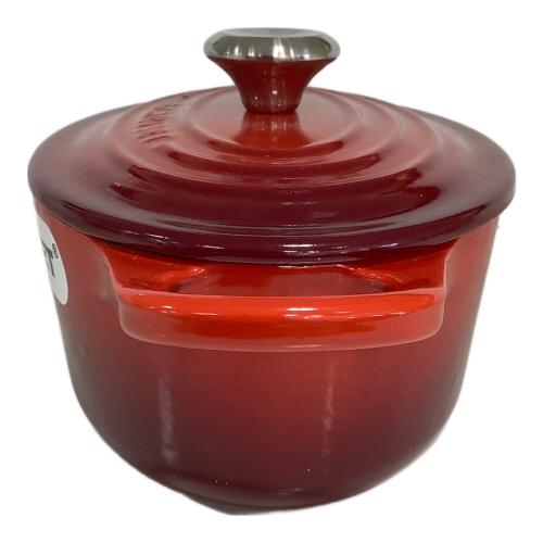 LE CREUSET (ルクルーゼ) 鍋 SIZE 17 レッド ココット・オーバル