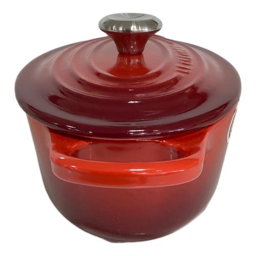 LE CREUSET (ルクルーゼ) 鍋 SIZE 17 レッド ココット・オーバル