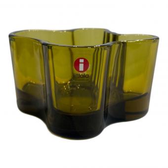 iittala (イッタラ) キャンドルホルダー グリーン アルヴァ・アアルト