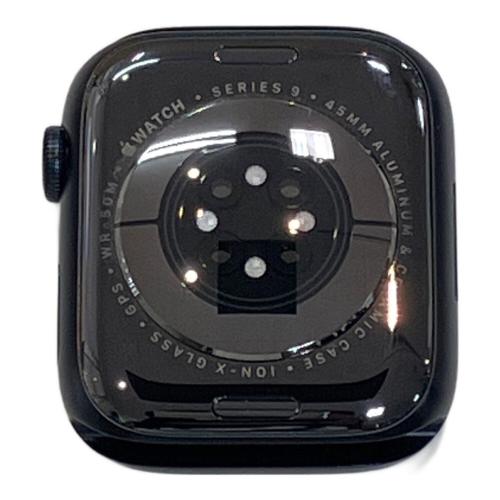 Apple (アップル) GPSモデル Apple Watch Series 9 MR993J/A 64GB ミッドナイトスポーツバンド付