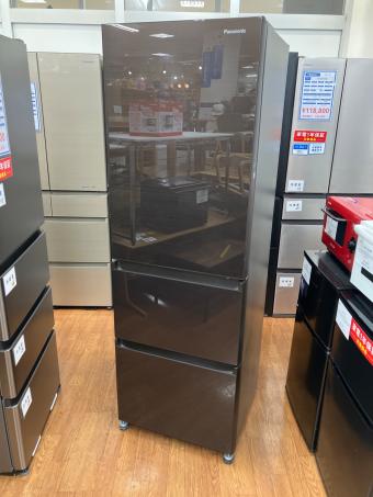 Panasonic (パナソニック) 3ドア冷蔵庫 NR-C373GC-T 2022年製 365L