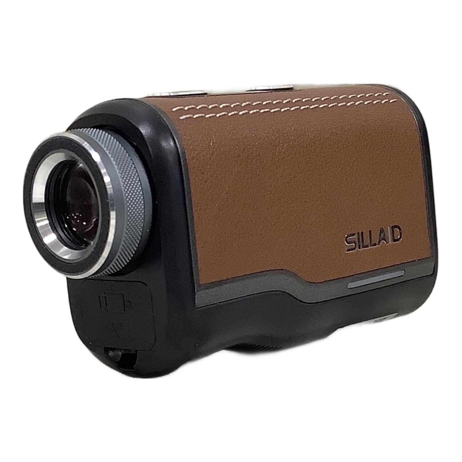 ★美品　SILLAID ゴルフレーザー距離計 mini VM1 ブラウン SILLAID (シライド) ゴルフレーザー距離計 VM1 ブラウン×ブラック