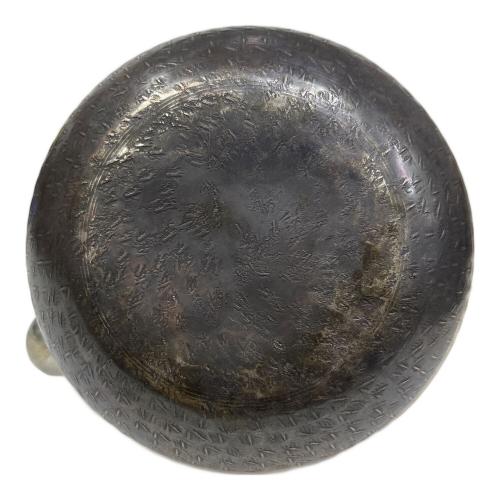 銀湯沸 底黒 丸型 約415g