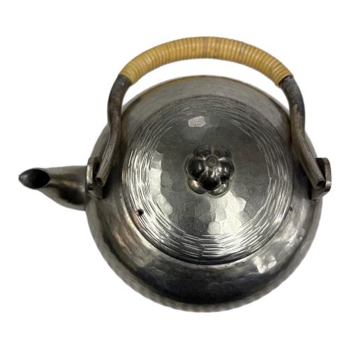 銀湯沸 底黒 丸型 約415g