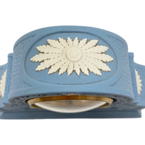 Wedgwood (ウェッジウッド) 置時計 ジャスパー マントルクロック ヨゴレ有 電池切れ