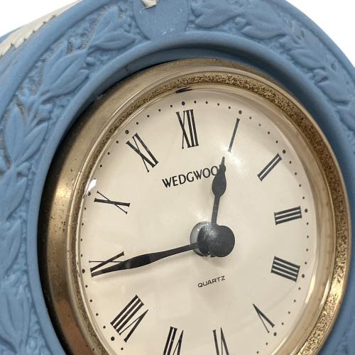 Wedgwood (ウェッジウッド) 置時計 ジャスパー マントルクロック ヨゴレ有 電池切れ