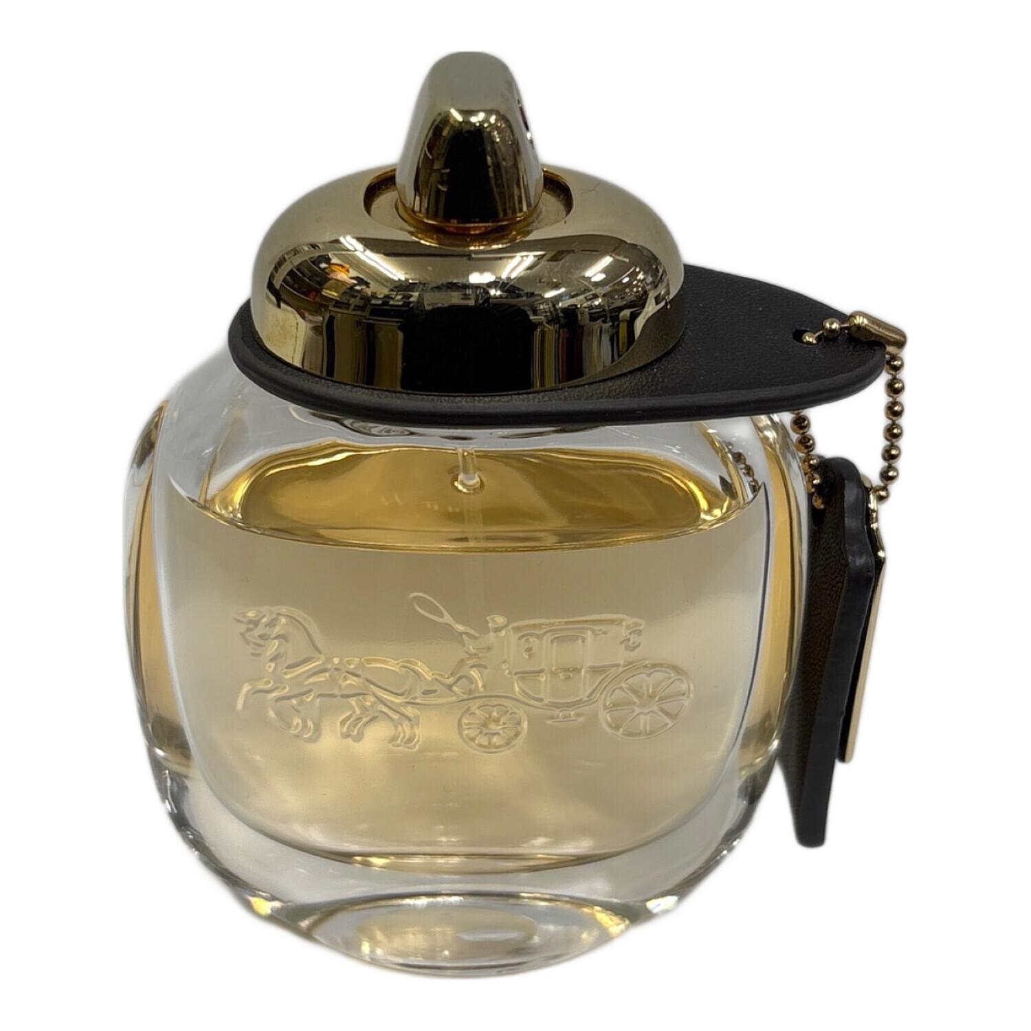 COACH (コーチ) オードパルファム 箱付 箱に成分表記有 50ml 残量80