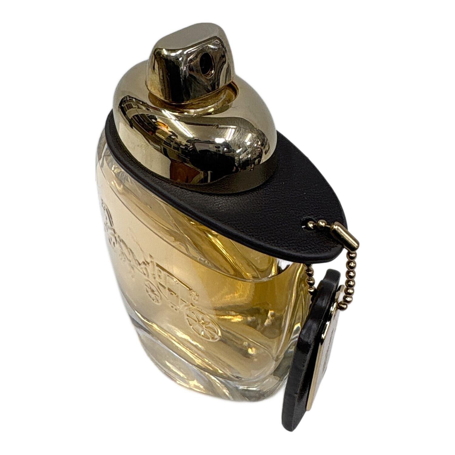 COACH (コーチ) オードパルファム 箱付 箱に成分表記有 50ml 残量80