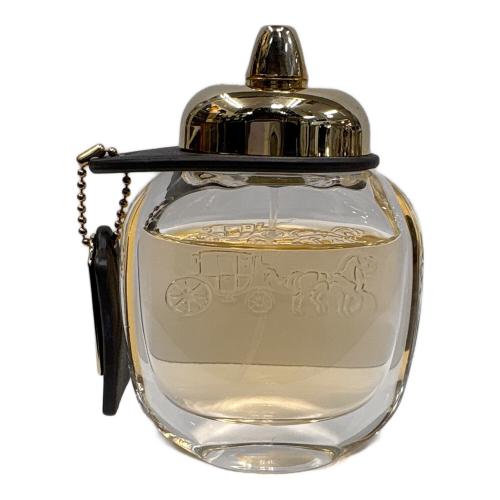 COACH (コーチ) オードパルファム 箱付 箱に成分表記有 50ml 残量80%-99%