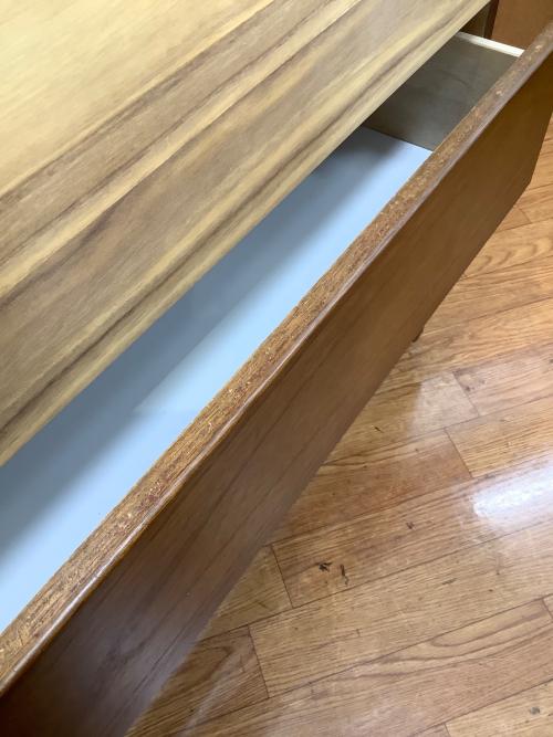 大川家具 (オオカワカグ) 5段チェスト 20160118 109 ナチュラル×ブラウン