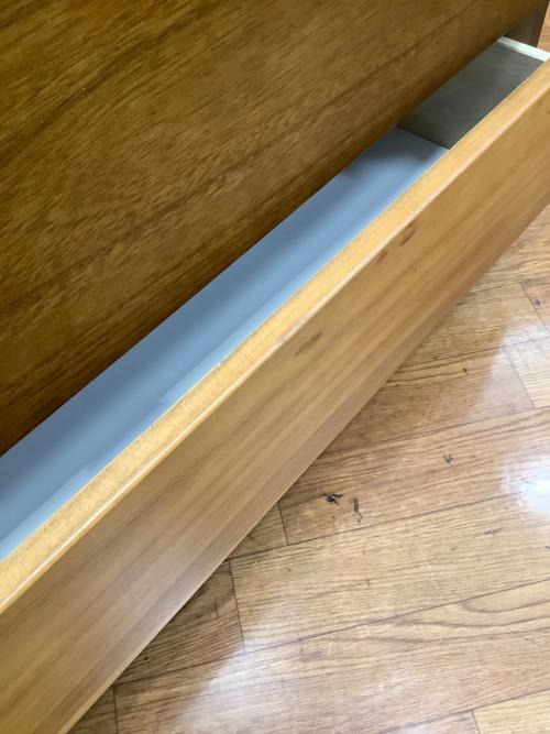 大川家具 (オオカワカグ) 5段チェスト 20160118 109 ナチュラル×ブラウン