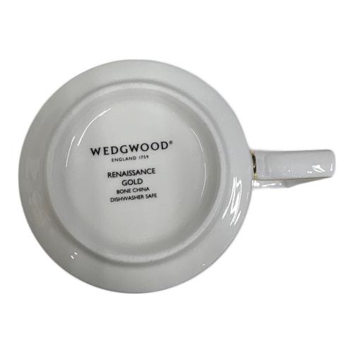 Wedgwood (ウェッジウッド) ペアマグカップ ルネッサンスゴールド
