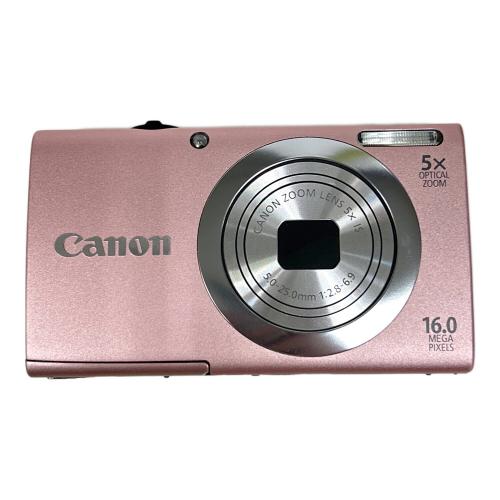 CANON (キヤノン) PowerShot A2400 IS コンパクトデジタルカメラ PC1731 ピンク