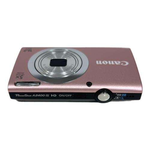 CANON (キヤノン) PowerShot A2400 IS コンパクトデジタルカメラ PC1731 ピンク