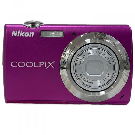 Nikon (ニコン) コンパクトデジタルカメラ COOLPIX S220 ピンク