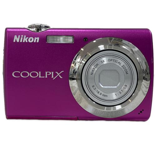Nikon (ニコン) コンパクトデジタルカメラ COOLPIX S220 ピンク