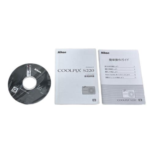 Nikon (ニコン) コンパクトデジタルカメラ COOLPIX S220 ピンク