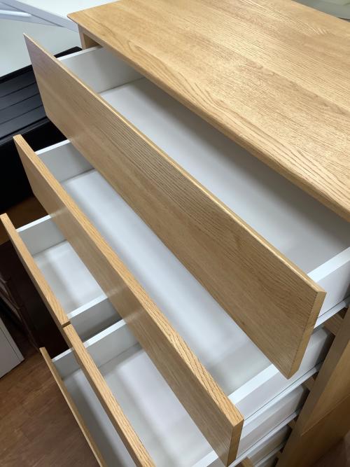 ニトリ 6段チェスト 265 ナチュラル クエス