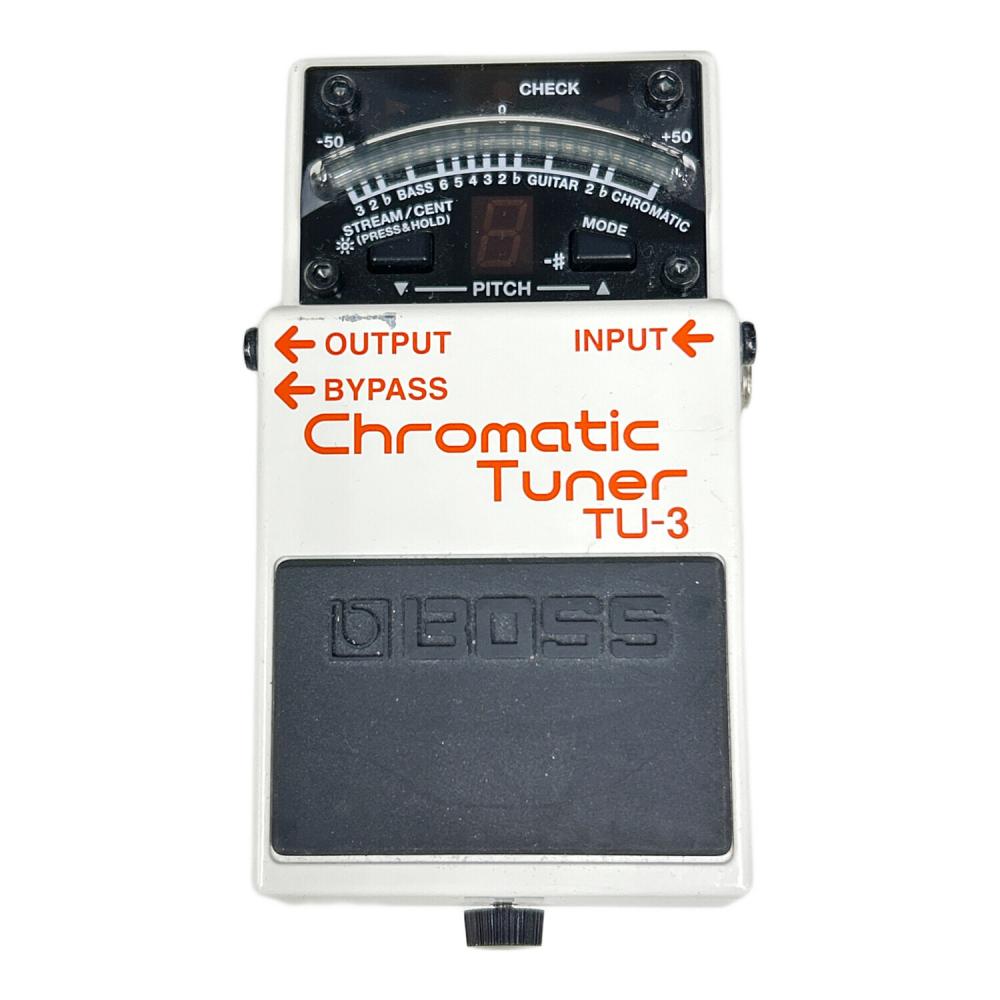 クロマチックチューナー TU-3s BOSS BOSS TU-3｜トレファクONLINE クロマチックチューナー (ボス) ギター