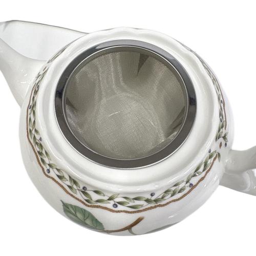 Noritake (ノリタケ) ティーポット ホワイト オーチャードガーデン