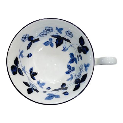 Wedgwood (ウェッジウッド) カップ&ソーサー ストロベリーインクブルー