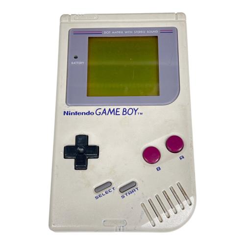 Nintendo (ニンテンドウ) GAMEBOY DMG-01 本体ヨゴレ・画面キズ・ワレ・ヤケ有 Ｇ07095561